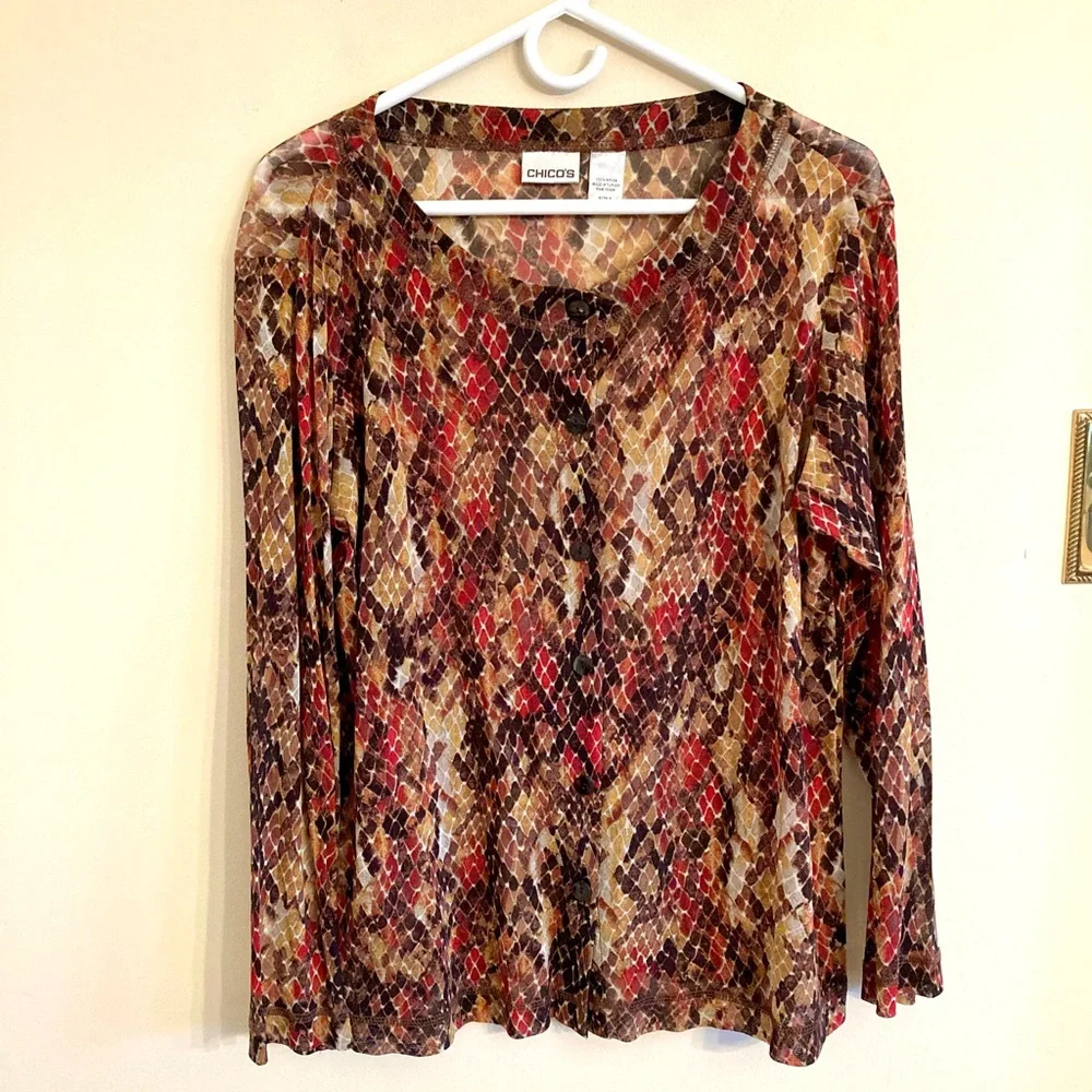 Chico’s Blouse - Picture 8 of 8